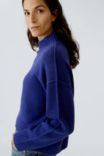 Classic High Neck Jumper - Blue