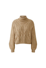 Chunky Cable Knit Turtleneck