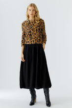 Leopard Print Fuzzy Jumper