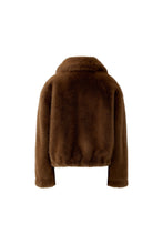 Chocolate Faux Fur Jacket