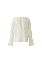 Sheer Ruffle Blouse