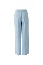 Tailored Straight-Leg Trousers - Blue