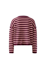 Red Striped Knit Jumper