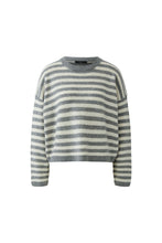 Stripe Knit Jumper - Grey