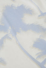 Palm Print Summer Scarf