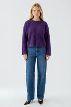 OUI Cashmere Crew Neck Sweater - Purple