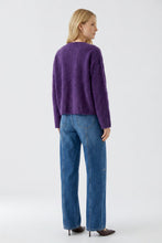 OUI Cashmere Crew Neck Sweater - Purple