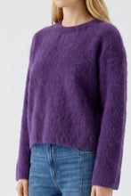 OUI Cashmere Crew Neck Sweater - Purple