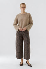 OUI Cashmere Crew Neck Sweater - Maple
