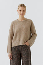 OUI Cashmere Crew Neck Sweater - Maple