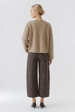 OUI Cashmere Crew Neck Sweater - Maple
