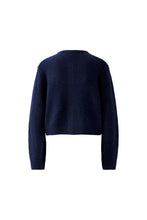 Ilaya Navy Cropped Cardigan