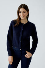 Ilaya Navy Cropped Cardigan