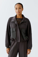 Utility-Style Zip Jacket in Charcoal