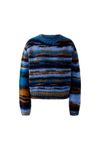 Striped Mohair-Blend Jumper