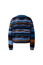 Striped Mohair-Blend Jumper