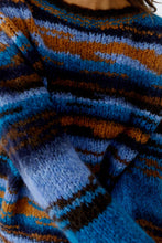 Striped Mohair-Blend Jumper