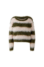 Oui Fluffy Stripe Jumper