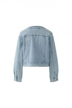 Light Wash Cropped Denim Jacket