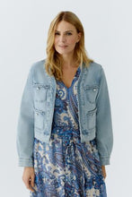 Light Wash Cropped Denim Jacket