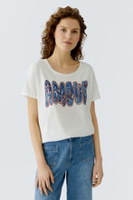 White “Amour” Graphic T-Shirt