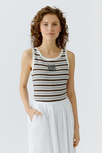Stripe Ribbed Tank Top