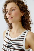 Stripe Ribbed Tank Top