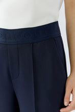 Tailored Wide-Leg Culottes - Dark Blue