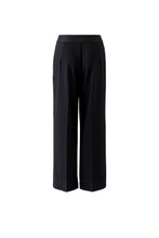Tailored Wide-Leg Culottes - Black