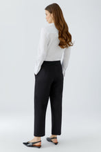 Tailored Wide-Leg Culottes - Black
