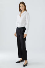 Tailored Wide-Leg Culottes - Black