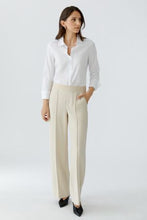 Tailored Straight-Leg Trousers - Off White