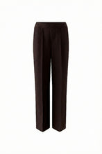OUI Wide-Leg Trousers - Chocolate