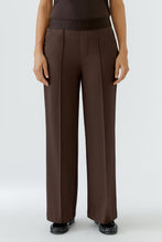OUI Wide-Leg Trousers - Chocolate