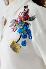 Embroidered Floral Shirt