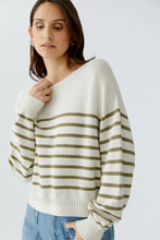 Striped Relaxed Knit Jumper