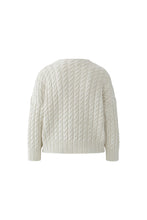 Floral Cable Knit Jumper