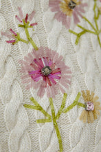 Floral Cable Knit Jumper