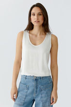 White V-Neck Vest Top