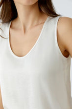 White V-Neck Vest Top