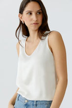 White V-Neck Vest Top