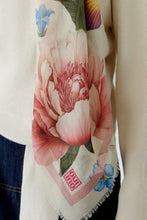 Soft Floral Scarf