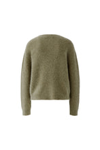 Soft Khaki Brushed Knit Jumper