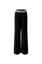 Wide-Leg Trousers with Waistband