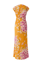 Floral Knot Front Midi Dress