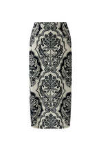 Printed Midi Skirt