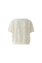 Cream Lace Top