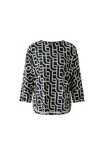 Geometric Print Blouse