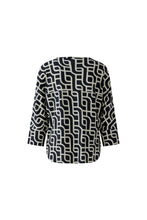 Geometric Print Blouse