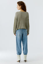 Ribbed Knit Jumper - Khaki